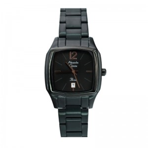 Alexandre Christie AC 2454 Full Black Rosegold Tick LDBIPBARG